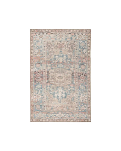 Jaipur Living Geonna Medallion Blue Beige Runner Rug