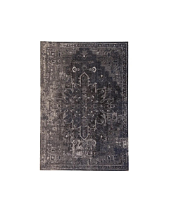 Jaipur Living Isolde Indoor/ Outdoor Medallion Blue/ Black Area Rug