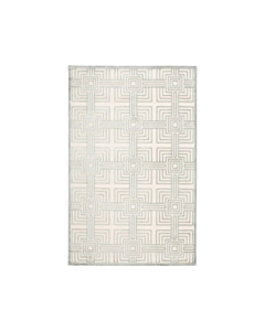 Jaipur Living Issaic Trellis Cream/ Silver Area Rug (5'X7'6")