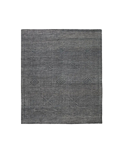 Jaipur Living Jadene Hand-Knotted Geometric Charcoal Green Area Rug 