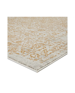 Jaipur Living Jasiel Trellis Gold/ Light Gray Runner Rug