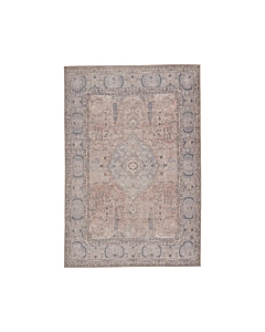 Jaipur Living Kadin Medallion Pink Blue Runner Rug