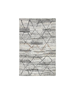 Jaipur Living Kenzi Hand-Knotted Trellis Gray Brown Area Rug