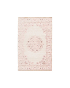 Jaipur Living Malo Medallion Pink/ White Area Rug