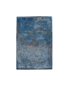 Jaipur Living Margot Handmade Medallion Blue/ Gray Area Rug