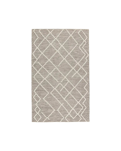 Jaipur Living Moab Natural Geometric Gray/ Ivory Area Rug