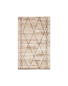 Jaipur Living Murano Hand-Knotted Trellis Tan Brown Area Rug