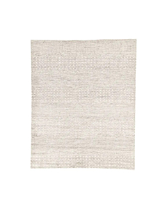 Jaipur Living Neema Hand-Knotted Geometric Ivory Dark Gray Area Rug