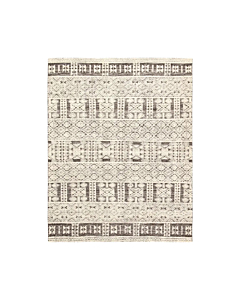 Jaipur Living Origins Hand-Knotted Tribal Ivory Gray Area Rug 