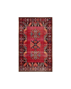 Jaipur Living Paloma Indoor/ Outdoor Tribal Red/ Black Area Rug