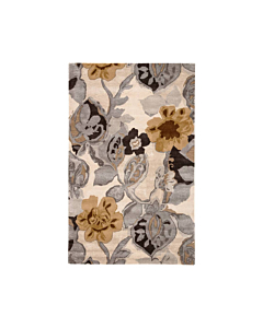 Jaipur Living Petal Pusher Handmade Floral Multicolor/ White Area Rug