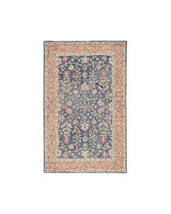 Jaipur Living Presley Handmade Oriental Blue/ Red Area Rug