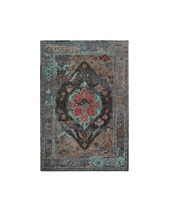 Jaipur Living Raisa Handmade Medallion Gray/ Aqua Area Rug