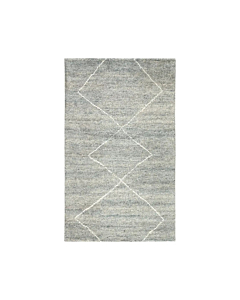Jaipur Living Renee Hand-Knotted Geometric Light Blue Ivory Area Rug
