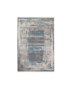 Jaipur Living Rialto Abstract Blue Gray Runner Rug