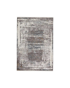 Jaipur Living Rialto Abstract Gray/ White Runner Rug 