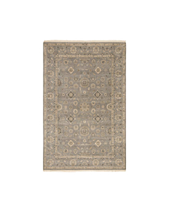 Jaipur Living Riverton Hand-Knotted Medallion Gray/ Tan Area Rug