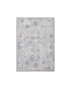 Jaipur Living Rune Trellis Gray/ Navy Area Rug