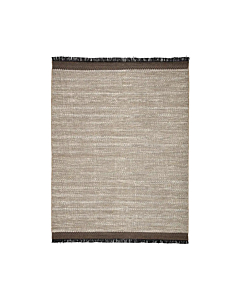 Jaipur Living Saanvi Natural Bordered White Black Area Rug 