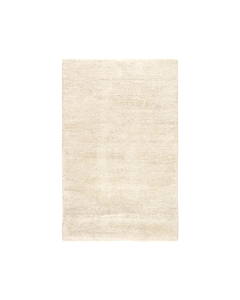 Jaipur Living Serra Hand-Knotted Solid Ivory Area Rug