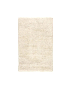 Jaipur Living Serra Hand-Knotted Solid Ivory Area Rug