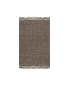 Jaipur Living Sunday Handmade Bordered Light Brown/ Gray Area Rug