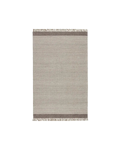 Jaipur Living Sunday Handmade Bordered Light Gray/ Ivory Area Rug