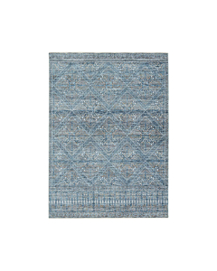 Jaipur Living Talos Trellis Blue/ Gold Area Rug