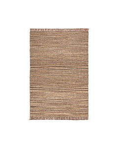 Jaipur Living Tansy Natural Striped Taupe Brown Area Rug 