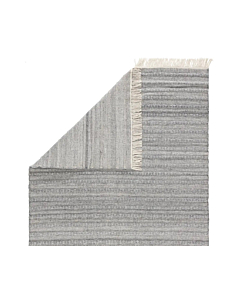 Jaipur Living Torre Indoor/ Outdoor Solid Gray/ Cream Area Rug