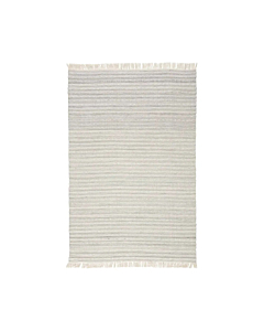 Jaipur Living Torre Indoor/ Outdoor Solid Light Gray/ Cream Area Rug