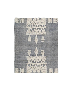 Jaipur Living Torsby Hand-Knotted Tribal Blue Ivory Area Rug 