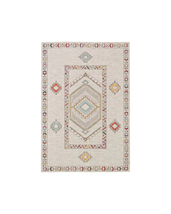 Jaipur Living Tov Indoor/ Outdoor Medallion Light Gray/ Multicolor Area Rug