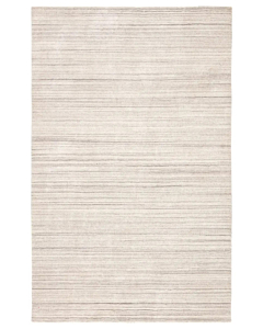 Jaipur Living Tundra Handmade Solid White/ Gray Area Rug