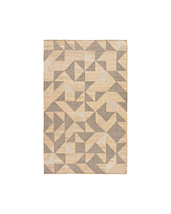 Jaipur Living Utah Handmade Geometric Beige/ Gray Area Rug