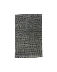 Jaipur Living Zaid Hand-Knotted Geometric Gray Black Area Rug 