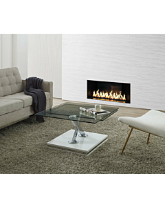 Jax Coffee Table, White High Gloss Base | Creative Furniture