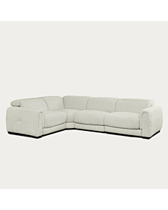 Jovan 4-Piece Modern Reclining Sectional Sofa – Birch Fabric | Creative Furniture