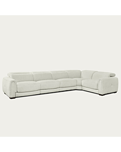 Jovan 5-Piece Modern Reclining Sectional Sofa – Birch Fabric | Creative Furniture