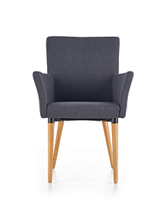 Cortex Lenora Dining Chair, Gray Fabric