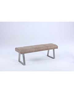 Chintaly Kalinda Dining Bench, $330.22, Chintaly, Gray