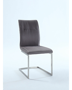 Chintaly Kalinda Side Chair, Gray