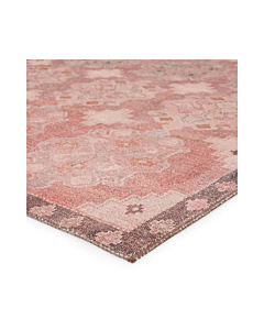 Vibe by Jaipur Living Chilton Medallion Pink Brown Runner Rug