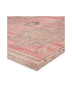 Vibe by Jaipur Living Faron Medallion Pink Tan Runner Rug