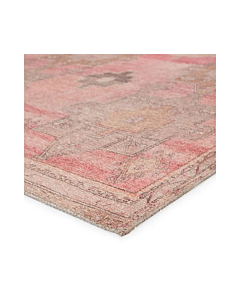 Vibe by Jaipur Living Faron Medallion Pink Tan Runner Rug