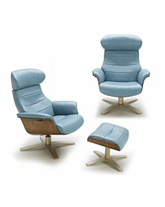 Cortex Karma Lounge Chair, Blue
