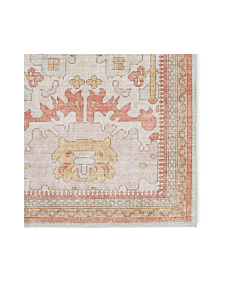 Vibe by Jaipur Living Rue Oriental Orange/ Cream Runner Rug