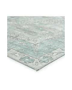 Nikki Chu by Jaipur Living Issa Medallion Light Blue Light Gray Area Rug