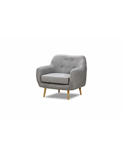 Cortex Lagos Armchair, Light Gray Fabric