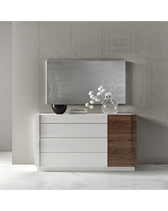 J & M Lisbon Dresser and Mirror